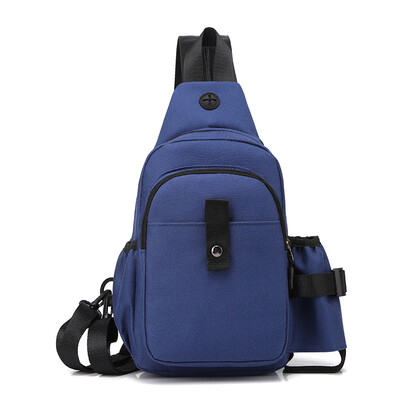 

Summer casual out side pocket chest bag shoulder bag mens sports shoulder slung bag