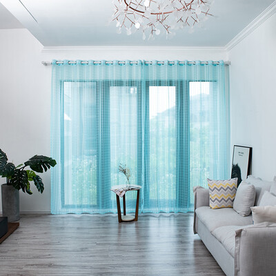 

Toponeto Leaves Sheer Curtain Tulle Window Treatment Voile Drape Valance 1 Panel Fabric