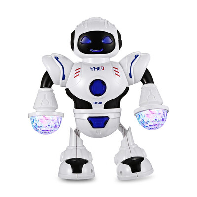 

Kids Electronic Smart Space Dancing Robot with Music LED Light