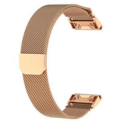 

Metal Milanese Watch Band Strap for Garmin MARQ Forerunner945935Fenix5