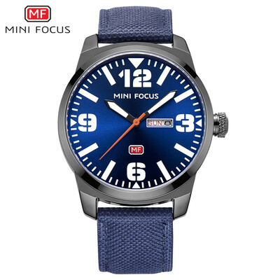 

MINI FOCUS Fox Mens Watch Quartz Watch Sports Camouflage Wind Import Movement Nylon Strap