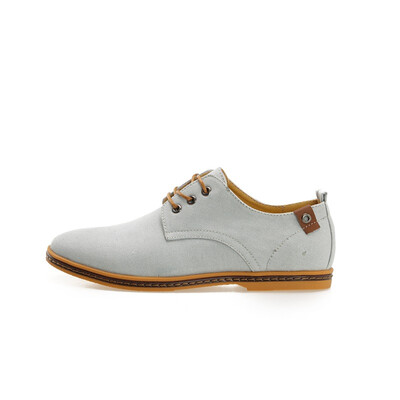 

Autumn new foreign trade mens canvas shoes British trend large size mens shoes Korean casual shoes factory direct sales