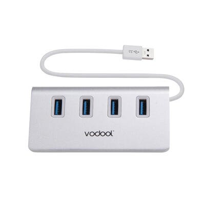 

VODOOL CZH-H056 4 Ports USB 30 Portable Aluminum Hub