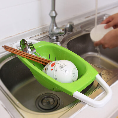 

Creative Folding Plastic Drain Washing Basket