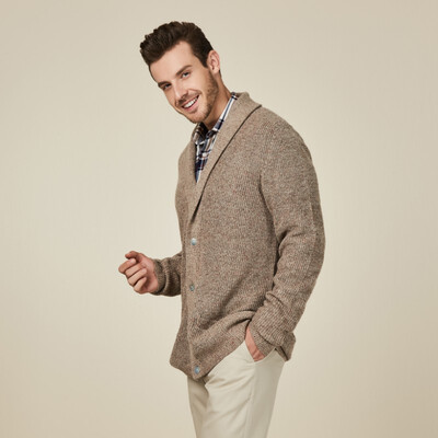 

Colorific La Raffi Cardigan mens cotton cardigan sweater fashion atmosphere 14614