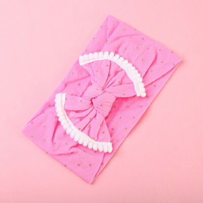 

Baby Toddler Girls Kids Bunny Rabbit Bow Knot Turban Headband Hair Band Headwrap