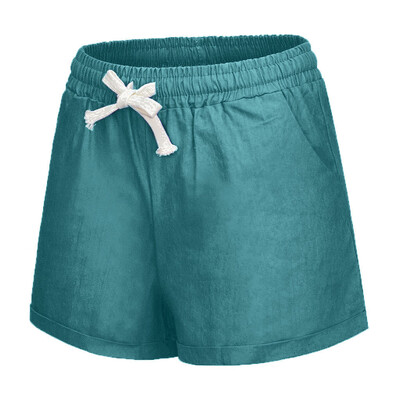 

Gobestart Women Plus Size Pocket Bandage Solid Shorts Running Sports Wide Leg Pants