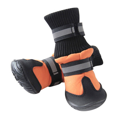 

Fashion Dog Shoes High Waist Cotton Boots Pet Warm Waterproof Shoes Chic Trend Style