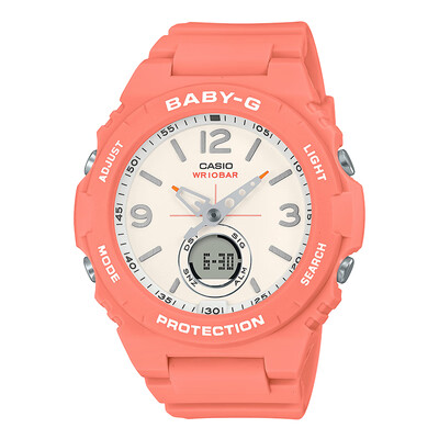 

CASIO Watch BABY-G Theme Series Shockproof Waterproof High Brightness LED Lighting Sports Ladies Watch BGA-260-4A