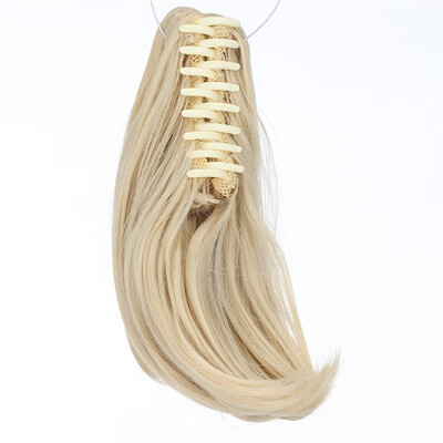 

Adjustable Messy Style Ponytail Hair Extension with Jaw Claw Synthetic Hair-Piece&Braids Ponytail hair