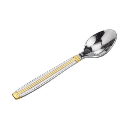 

Handle Stainless Steel Coffee Spoon Ice Cream Tea Dessert Spoons Tableware