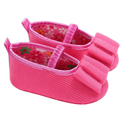 

Baby Infant Kids Girl Bowknot Soft Sole Crib Toddler Newborn Shoes