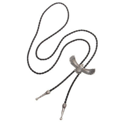 

Cool Carved Indian Eagle Bolo Bola Tie Necktie Western Cowboy Necklace Gifts New