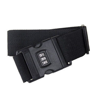 

〖Follure〗Adjustable Combination Luggage Suitcase Straps Travel Baggage Tie Down Belt Lock