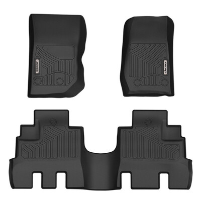 

Fit for 14-18 Jeep Wrangler JK Unlimited Floor Mats Liners Unique TPE