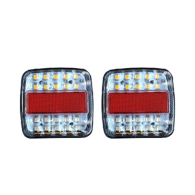 

2X 12V 26 LED Light Stop Tail Indicator Truck Trailer Van Bus 4x4 Pickup