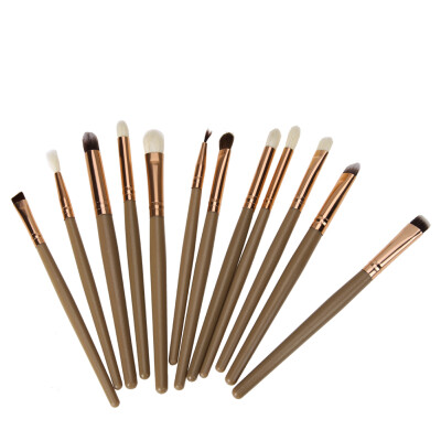 

12pcs Professional Eye Makeup Brushes Set Eyeshadow Powder Eyeliner Tool