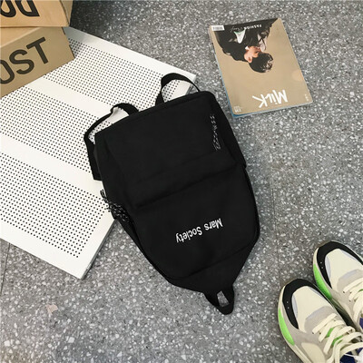 

Fashion backpack shoulder bag insfeng junior high school students schoolbag Korean version of Harajuku ulzzang University Students