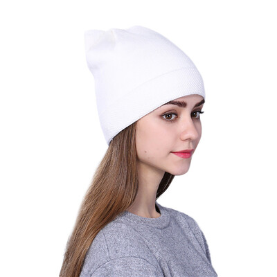 

Tailored Men Women Baggy Warm Crochet Winter Wool Knit Ski Beanie Skull Slouchy Caps Hat