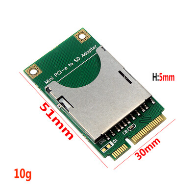 

SD Card to MINI PCI-E Interface Port Adapter Mini PCI Express SSD SD Card Converter For Laptop Netbook