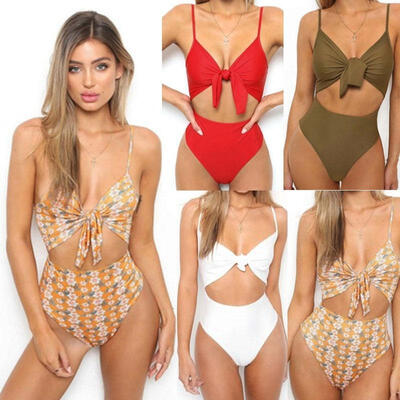 

Sexy Women Bandage Bikini Set Push-up Padded Bra Swimsuit Bathing Suit Swimwear