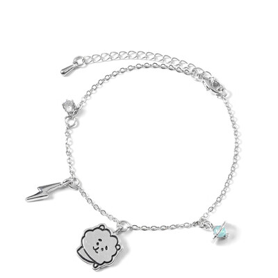 

Skisneostype- Kpop BTS Bracelet Bangtan Boys Adjustable Titanium Steel Bracelet