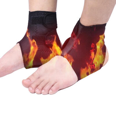 

Greensen Ankle Support1 Pair Adjustable Self-heating Ankle Support Brace with Compression Straps For Pain Relief