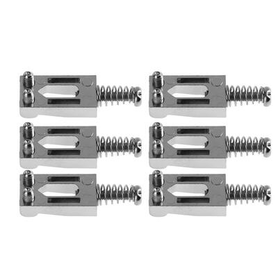 

6pcs Metal Roller Bridger Tremolo Saddles for Electric Guitar Accessories