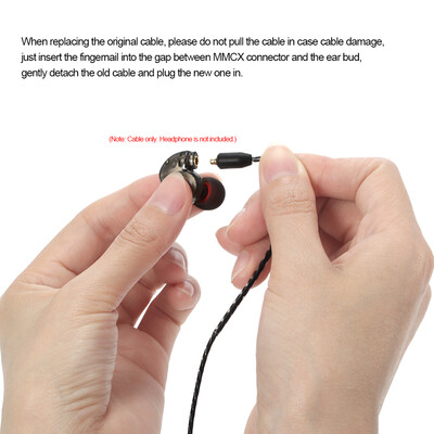 

35mm Wired Earphones Cable Detachable Replacement Headphone Cord MMCX Connector for Shure SE215 SE315 SE425 SE535 SE846 UE900 Hea