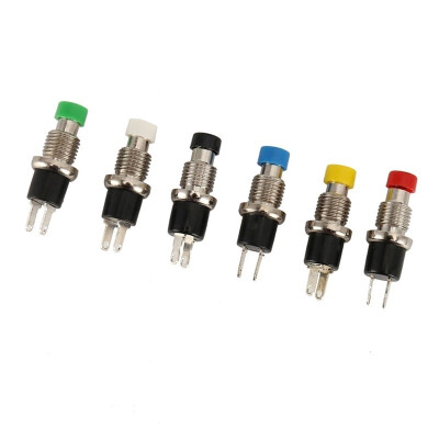 

12Pcs 1A 250V AC 2 Pins SPST Momentary Mini Push Button Switch Normal Open CYT1078