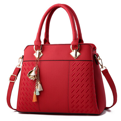 

Fashion Korean version of middle-aged mothers simple handbag with one shoulder slanting across the ladys bag