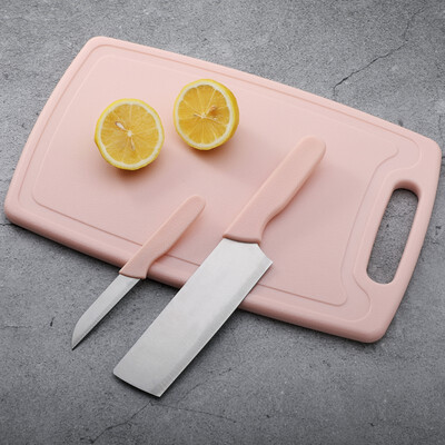 

Kitchen utensils household kitchen board kitchen knife two-in-one chopping board cutter baby auxiliary feeding tool baby set combi