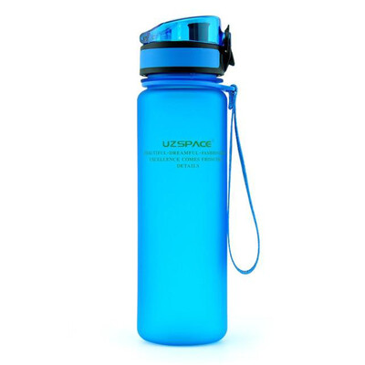

500ML Sports Water Bottles Portable Sports Water Bottle Kettle Plastic Automatic Buckle Water Bottle