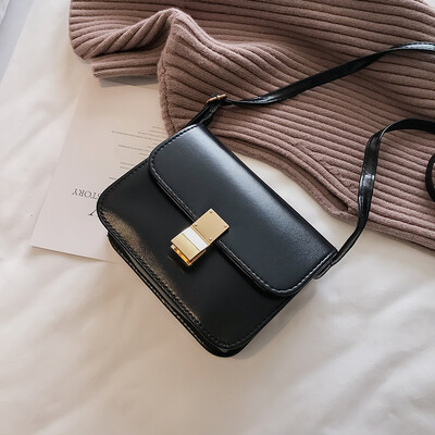 

Tofu bag female 2018 new wave Korean version of the small square package simple retro Messenger bag Sen series shoulder bag