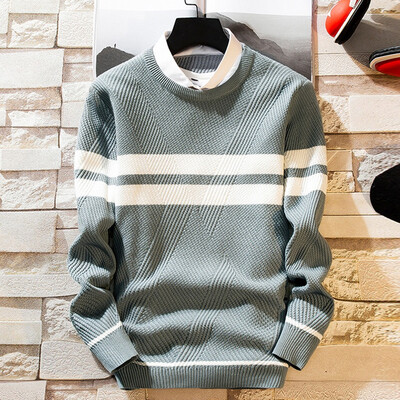 

Gobestart Mens New Autumn Winter Casual Long Sleeve Knitting Sweaters Tops Blouse