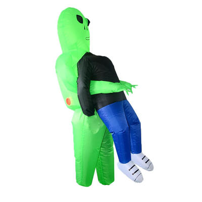 

Scary Green Ghost Inflatable Costumes Halloween Party Dress Cosplay Suit
