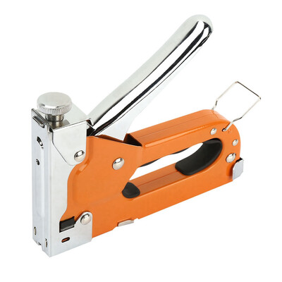 

Greensen Woodwork Tool U-shape Manual Nail Gun Leather Hand Staple Gun Nailer with 600pcs Nail Hand Nail GunNail Gun