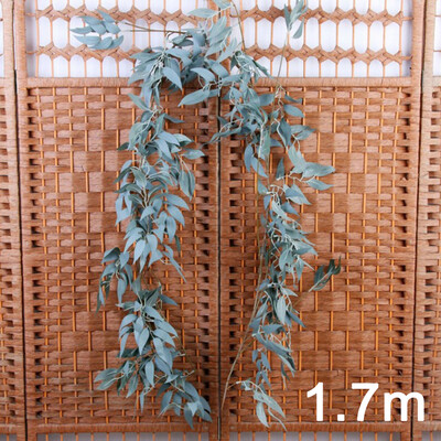 

Artificial Willow Leaves Vine Fake Wicker Rattan Wedding Garland Floral Decor