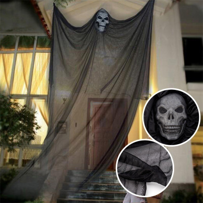 

Halloween Decoration Halloween Hanging Creepy Ghost Curtain Party Decoration Display Prop BN Light Up