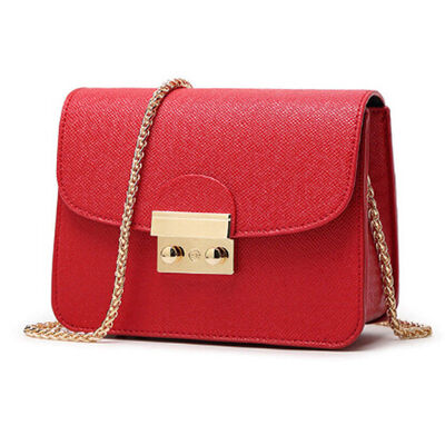 

2018 New Style Fashion Women Canvas Handbag Travel Bag Shoulder Chains Flap Casual Tote Messenger Cross Body