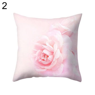 

Flower Leaves Ocean Throw Pillow Protector Case Cushion Cover Bedding Articles