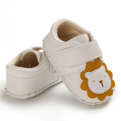 

Toddler Infantborn Baby Girl Cartoon Lion Shoes Crib Shoes Size 0-18 Months Baby Shoes