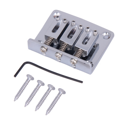 

50mm Adjustable Guitar Tailpiece for Cigar Box Guitar 3 String Hard-tail