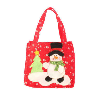 

New Hot Christmas Hanging Gift Bags Candy Bags Christmas Handbag Gift Holders Christmas Tree Ornament Pendant Home Decoration