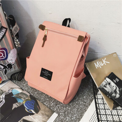 

Insfeng schoolbag female Korean version high school backpack college students feel ancient&fashionable shoulder bag with large