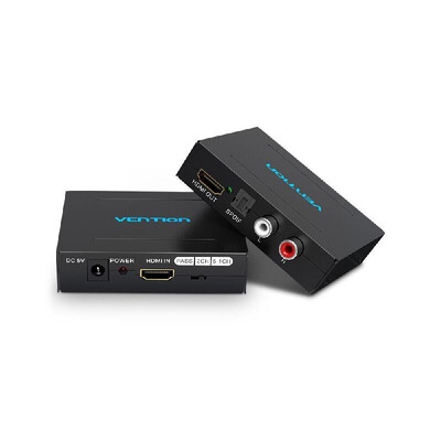 

VENTION HDMI Audio Splitter 4K HD Optical Fiber Audio Converter Support 51 Channel 4K 30Hz HD Quality Audio Splitter