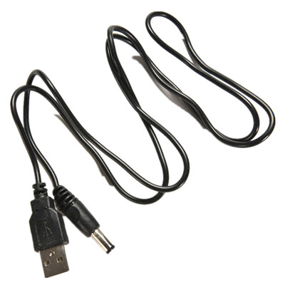 

USB 20 Male A To DC 55mm x 21mm Plug Power Supply Cord Socket Cable