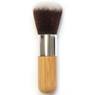 

Makeup Brush Flat Top Brush Foundation Powder beauty Brush Cosmetic Make up brushesTool Wooden Kabuki Make-up Brush E6