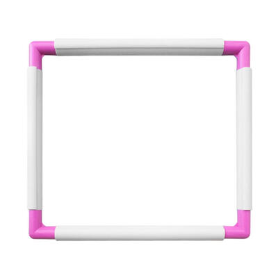 

Plastic Embroidery Frame Hoop Square Shape DIY Needlework Craft Sewing Tool