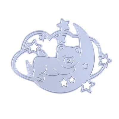 

Snooze Bear DIY Cutting Dies Metal Stencils Scrapbook Craft